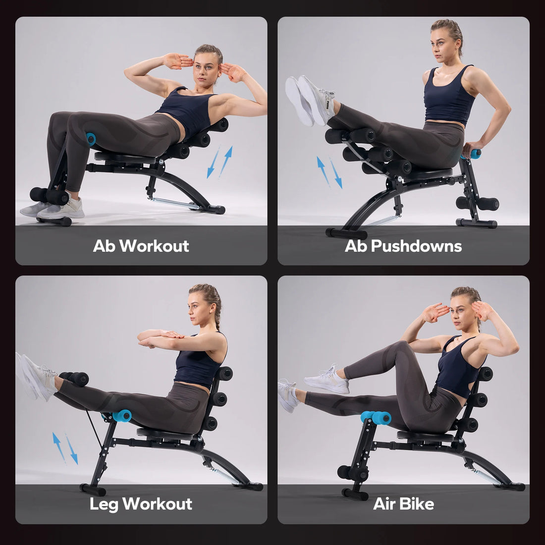 Adjustable Ab Workout Bench