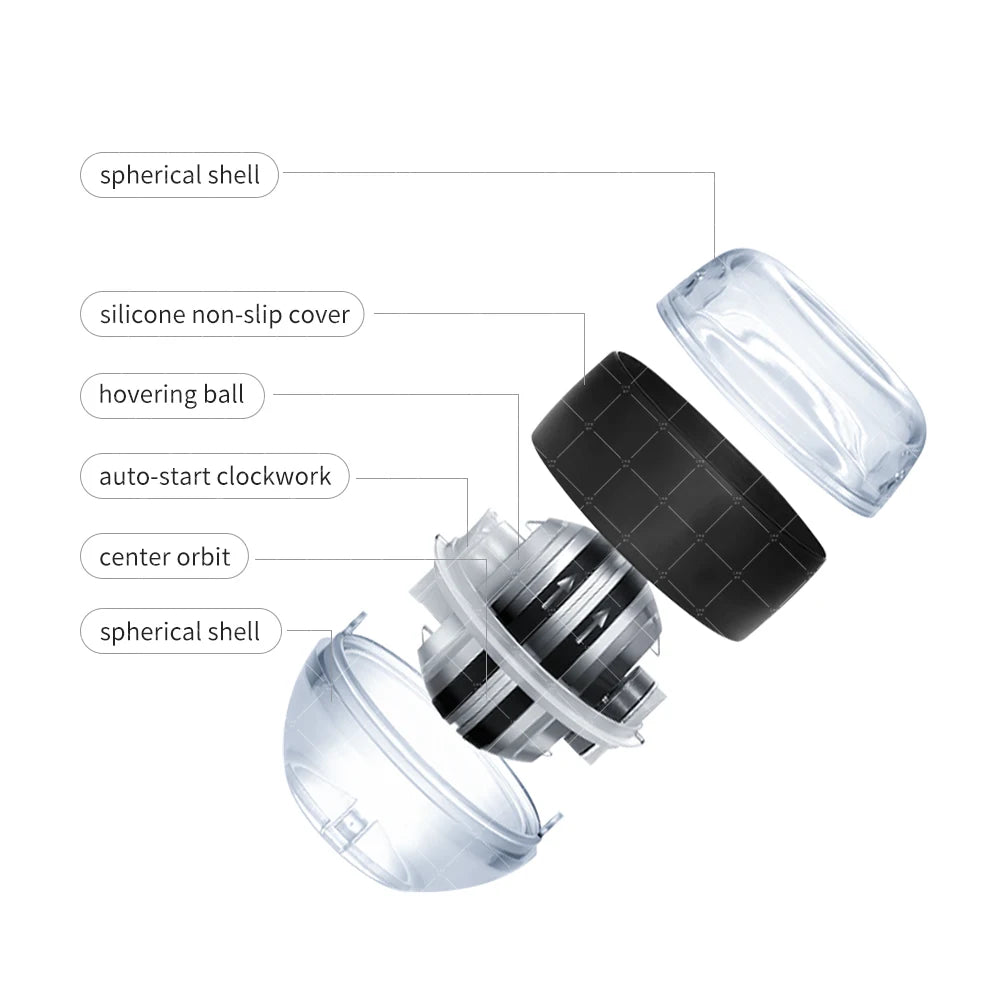 LED Gyro Wrist Power Trainer Ball