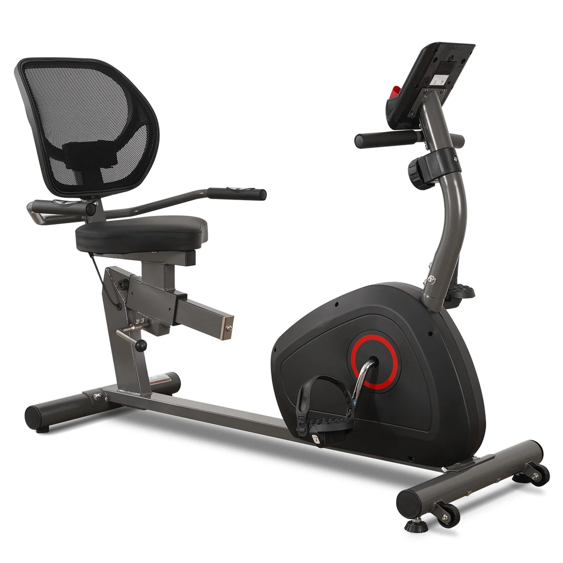 Recumbent Exercise Bike with Comfortable Seat and Resistance
