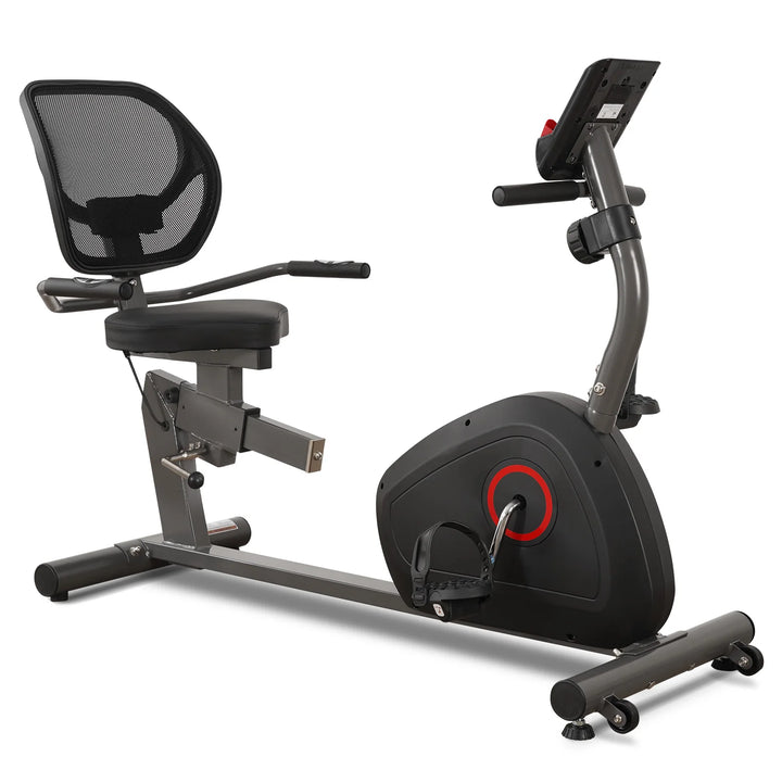 Recumbent Exercise Bike with Comfortable Seat and Resistance