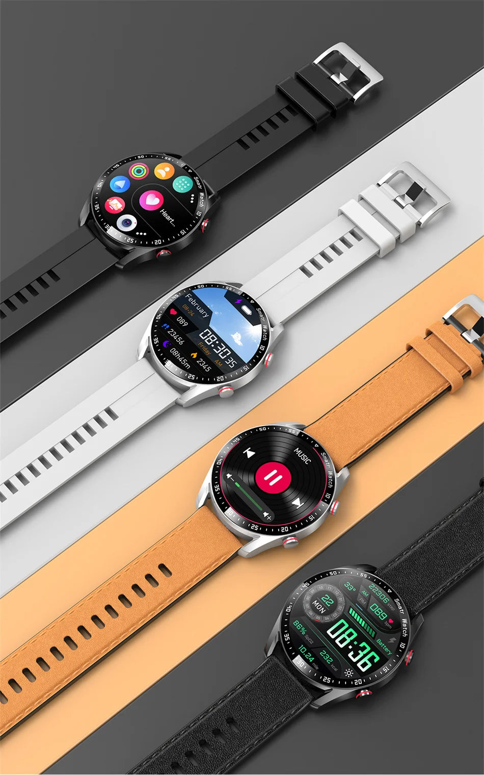 Bluetooth Health Smart Watch