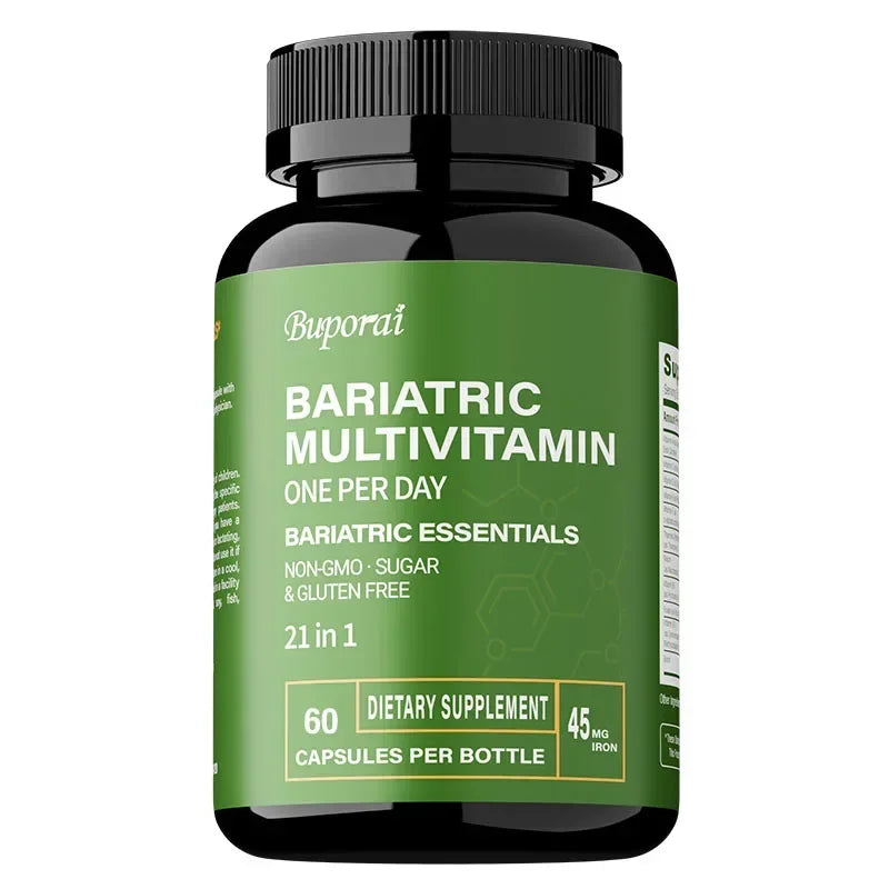 Bariatric Multivitamin Supplement with 21 Essential Vitamins Minerals