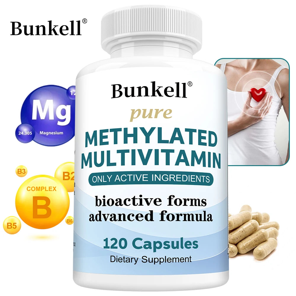 Methylated Multivitamin Capsules with Activated B Vitamin Complex