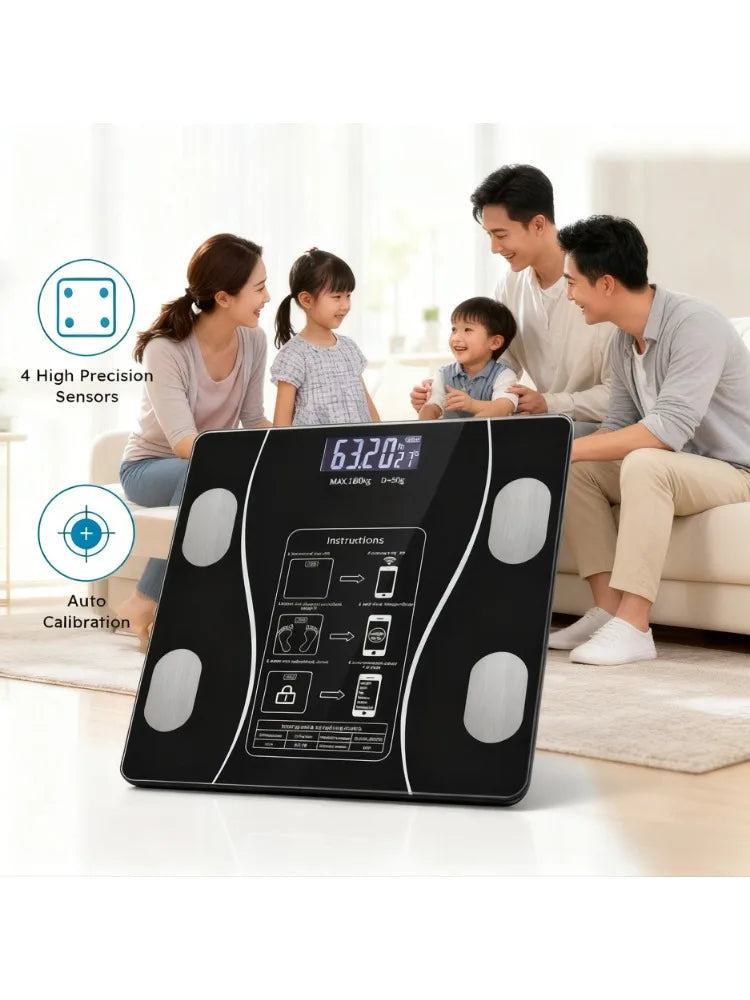USB Smart Digital Body Fat Weight Scale for Adults