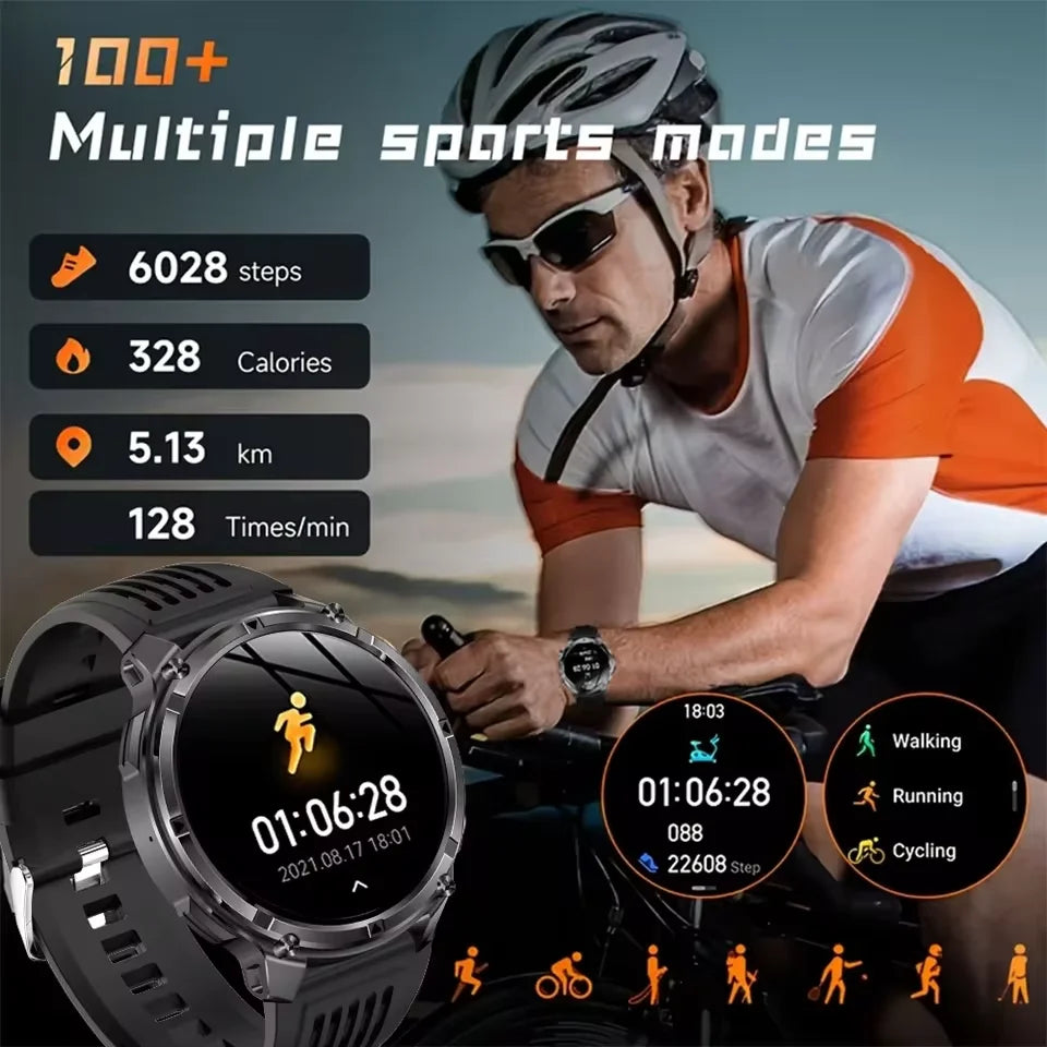 AMOLED GPS Bluetooth Smart Watch