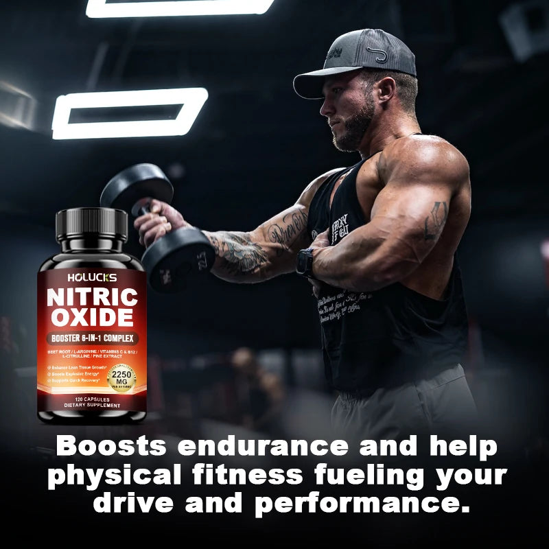 Nitric Oxide Booster Pre-Workout with Beet Root Supplement