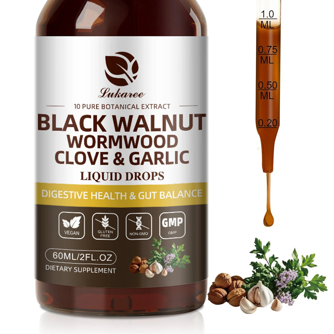 Black Walnut Herbal Drops