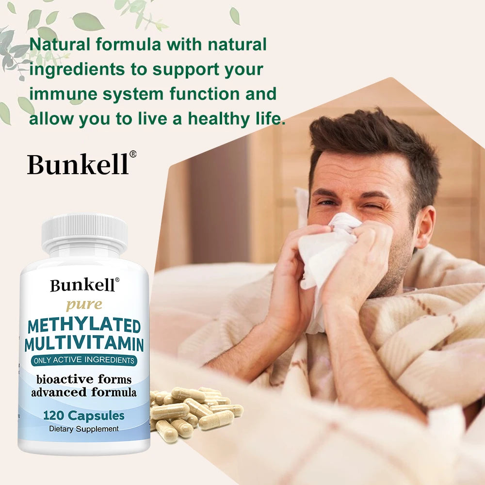 Methylated Multivitamin Capsules with Activated B Vitamin Complex