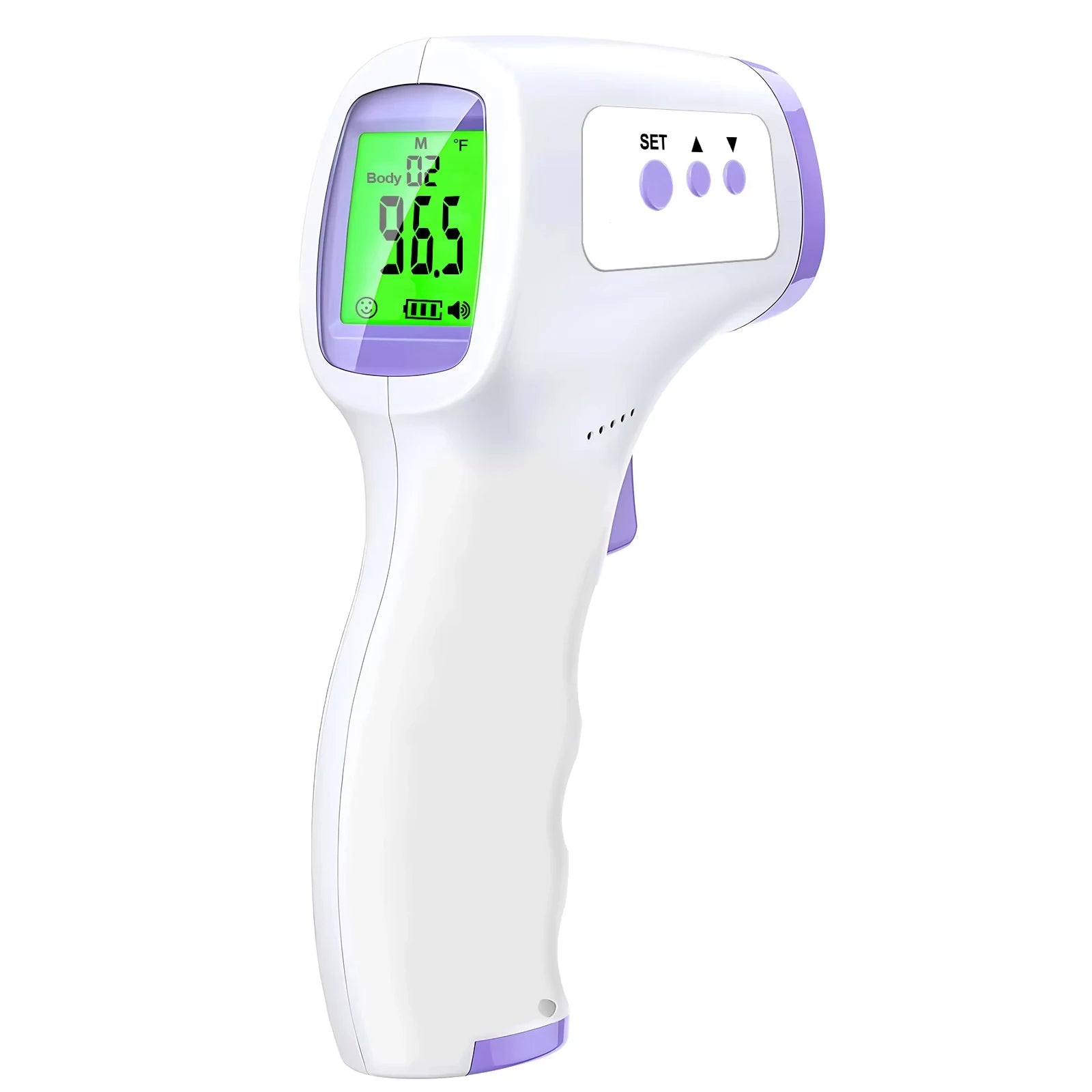 Non-Contact Infrared Forehead Thermometer with LED Display