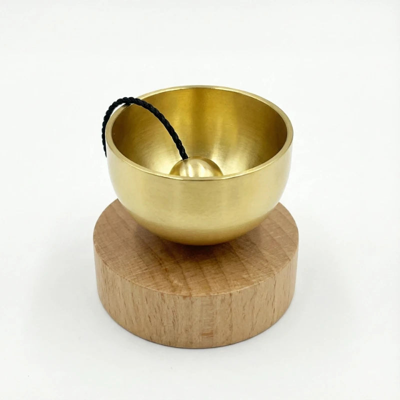 Mini Brass Singing Bowl for Yoga Meditation Relaxation Sound