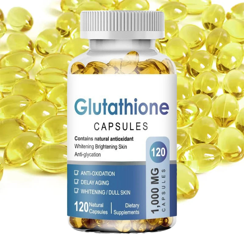 Glutathione 1000mg Capsules with Antioxidant Support Formula
