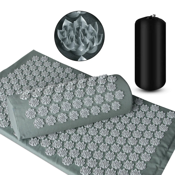Shiatsu Acupressure Massage Mat & Pillow
