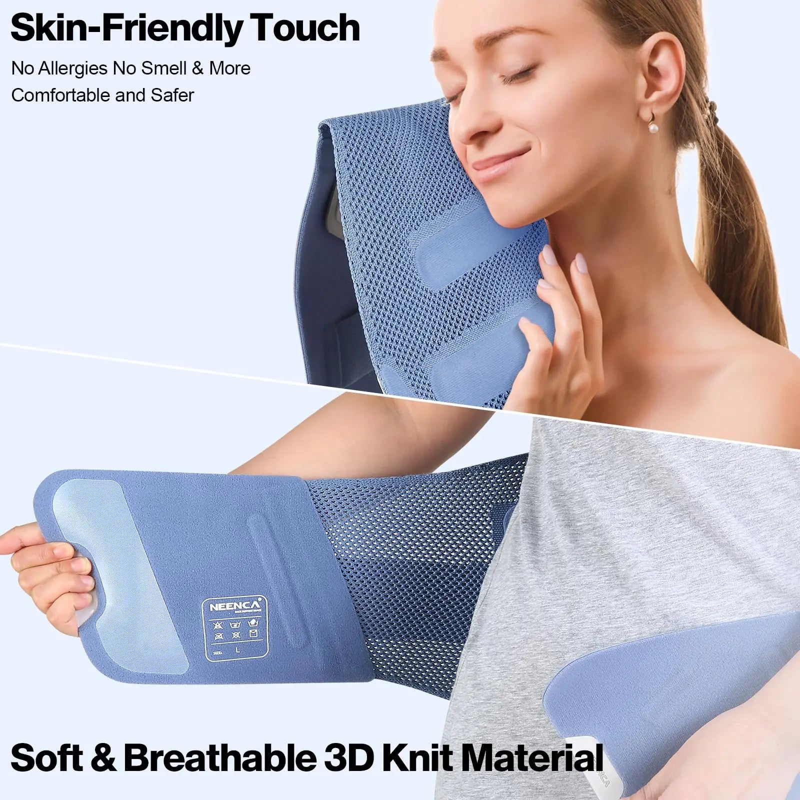 Adjustable Lumbar Back Support Belt for Pain Relief