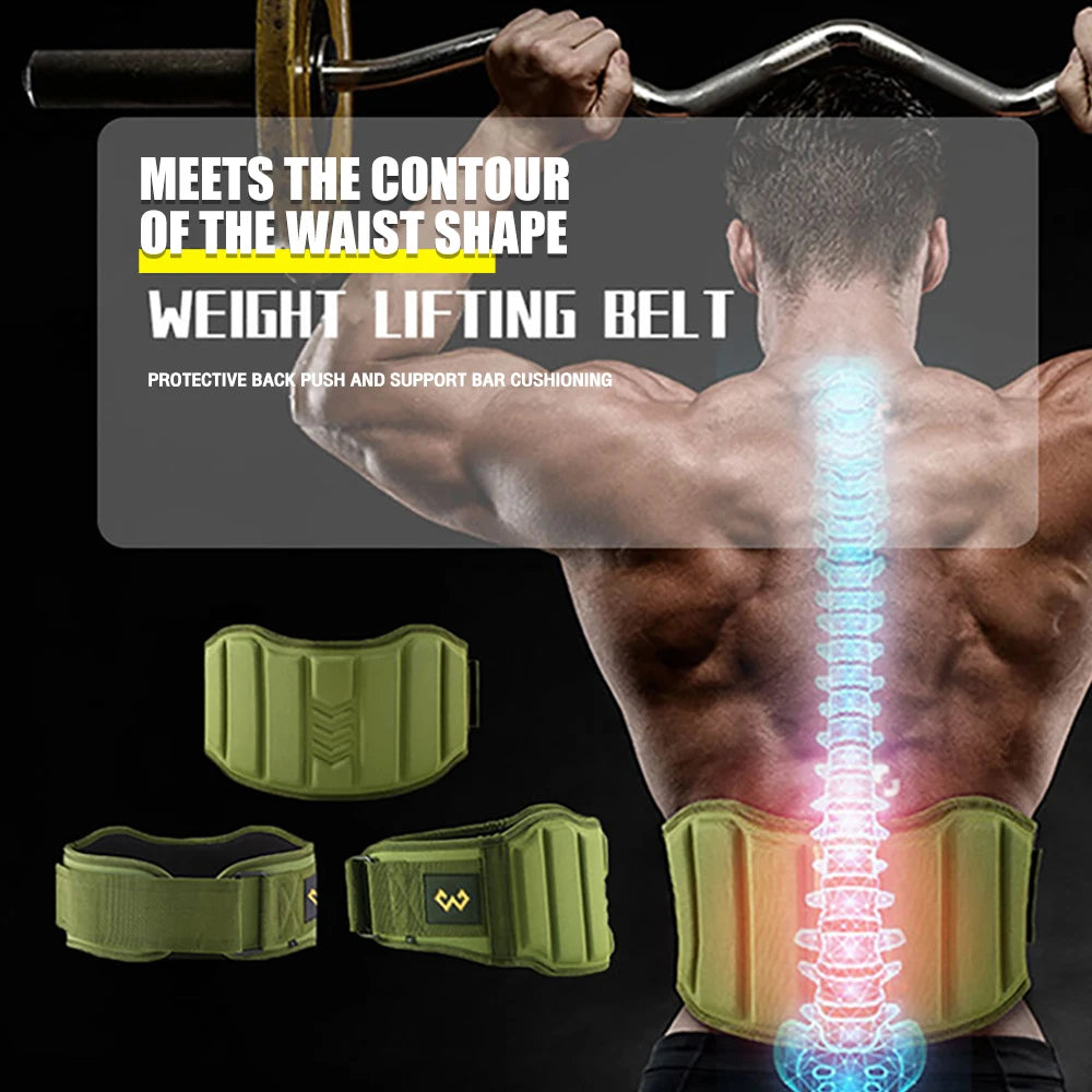 Lightweight Barbell Waist Protector Belt for Weightlifting