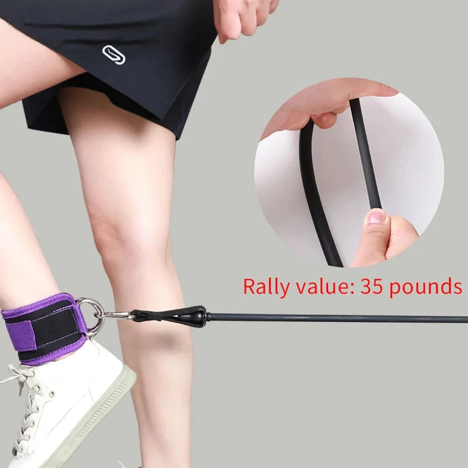 D-Ring Ankle Cuffs Resistance Training Straps Unisex