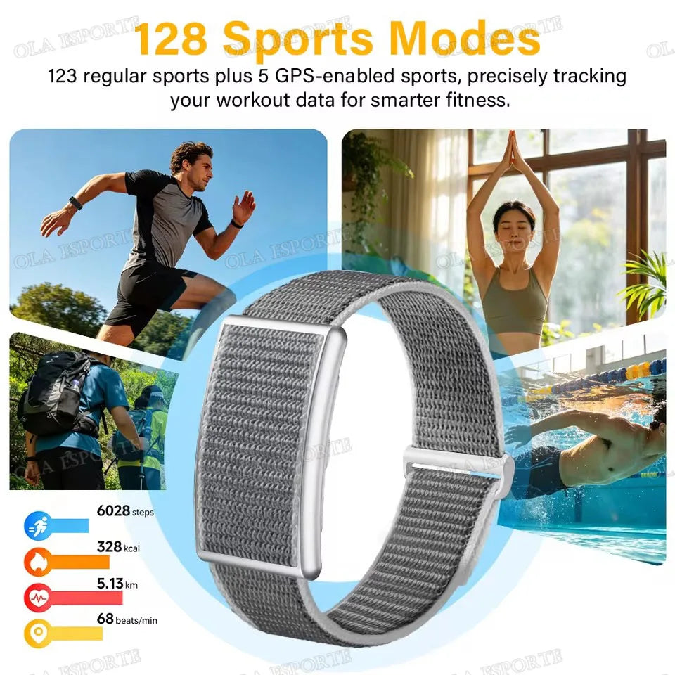 2026 Fitness Tracker Smart Bracelet with Heart Rate Monitor