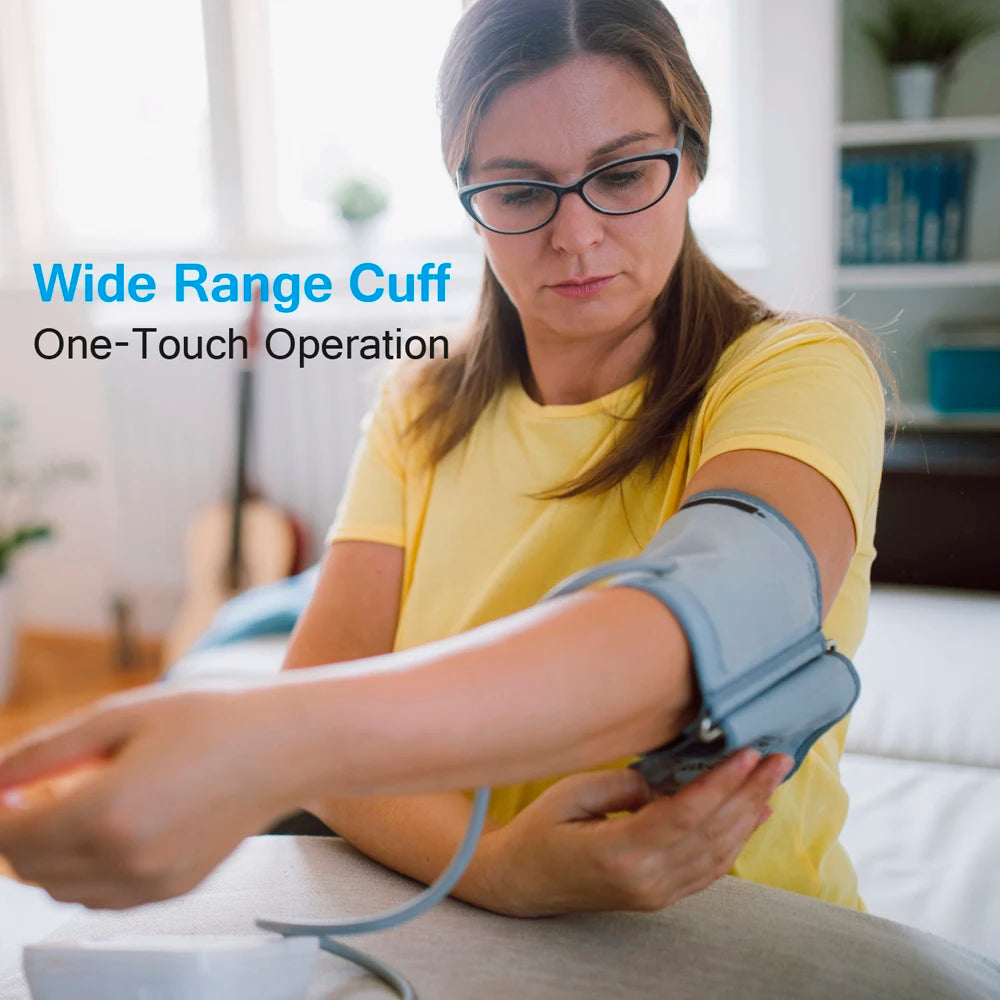 Automatic Upper Arm Blood Pressure Monitor with Heart Rate