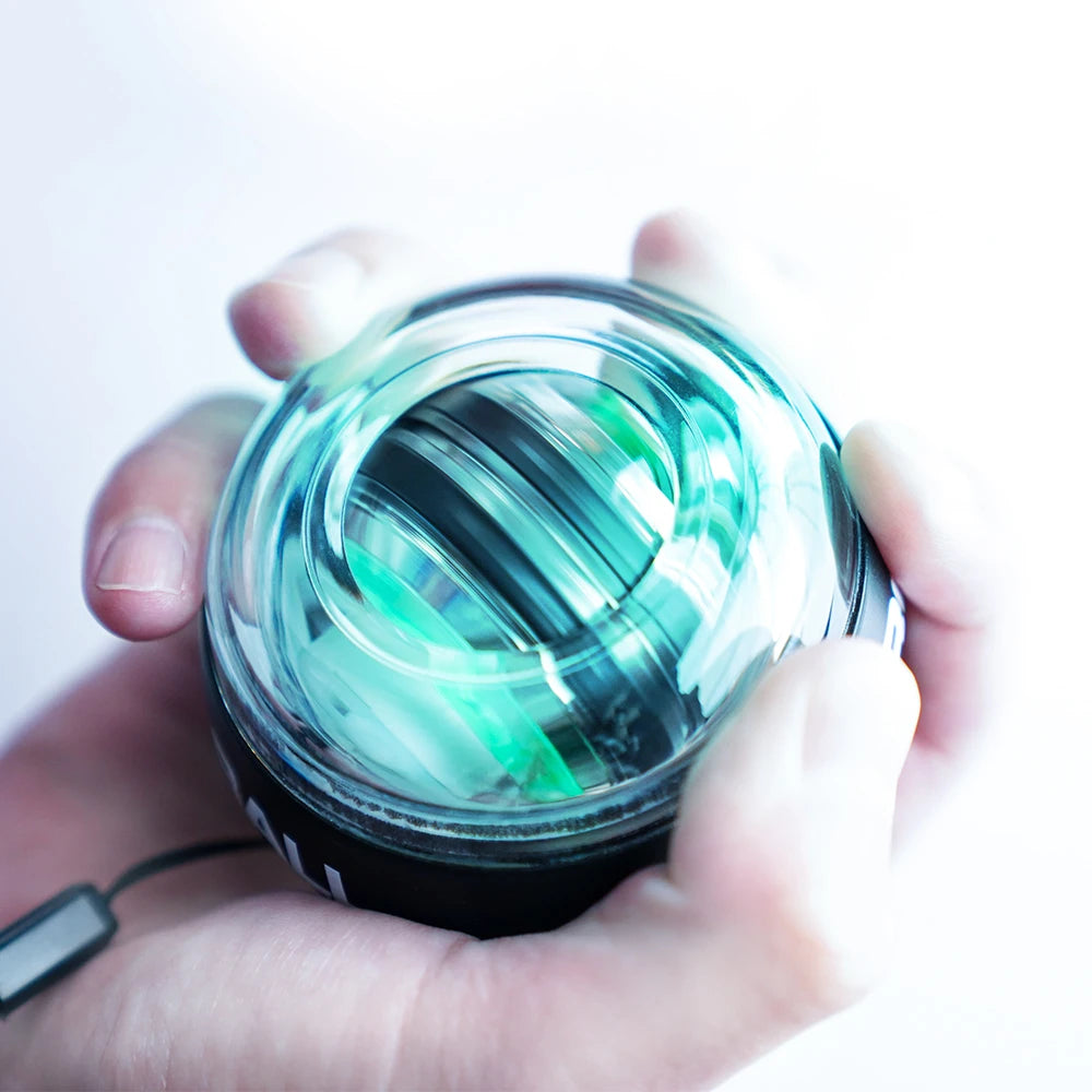 LED Gyro Wrist Power Trainer Ball