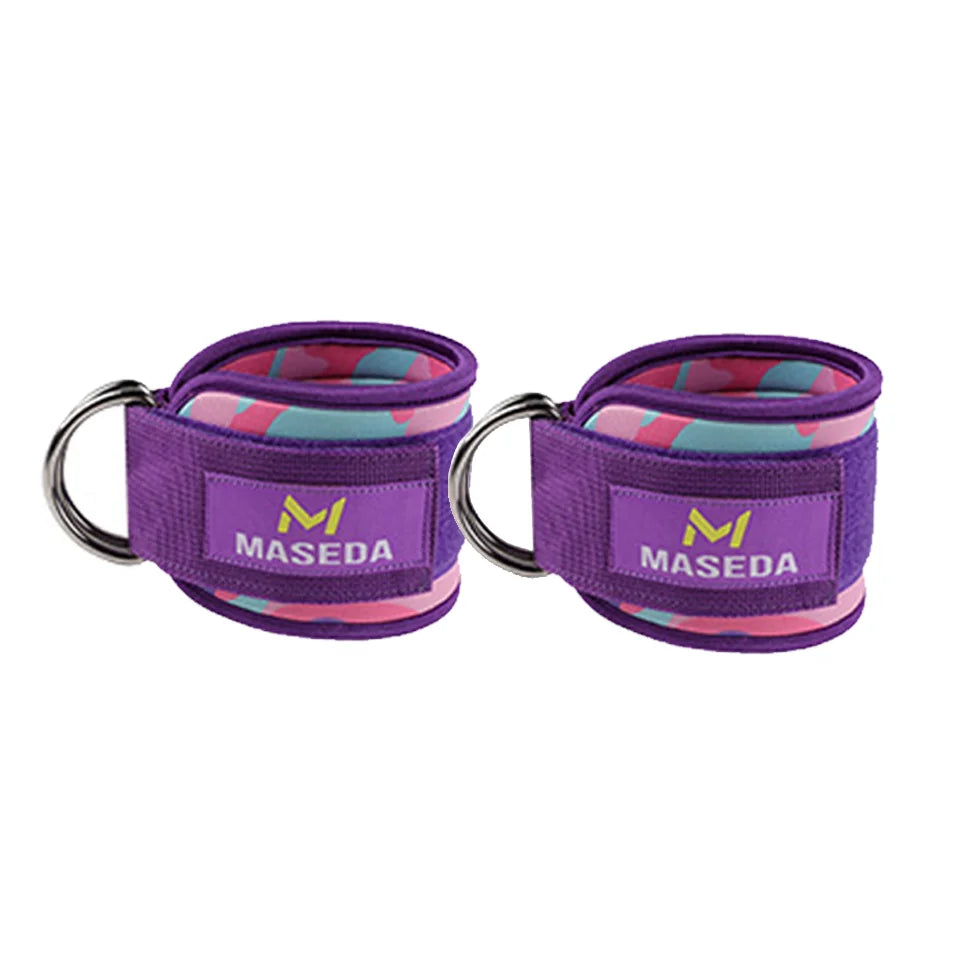 D-Ring Ankle Cuffs Resistance Training Straps Unisex