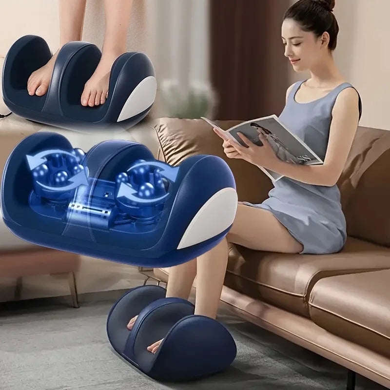 Extra Large Electric Foot Massager with Heat and Shiatsu