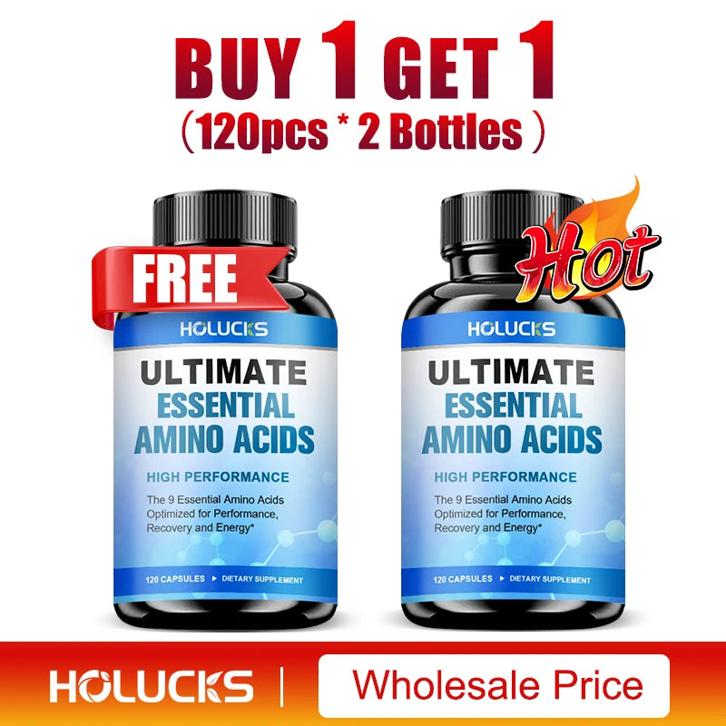 Advanced Amino Acid Capsules for Muscle Building Support
