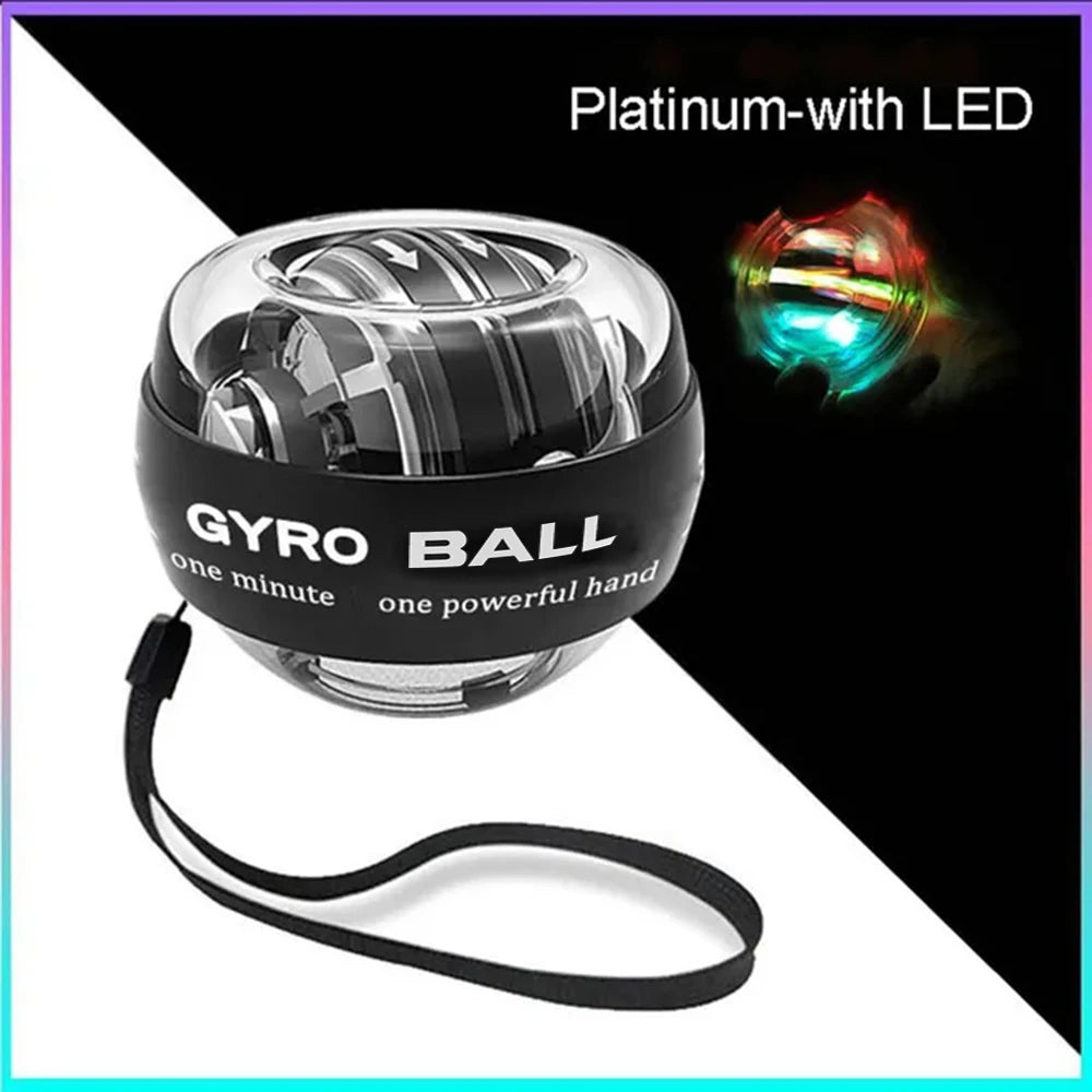 LED Gyro Wrist Power Trainer Ball