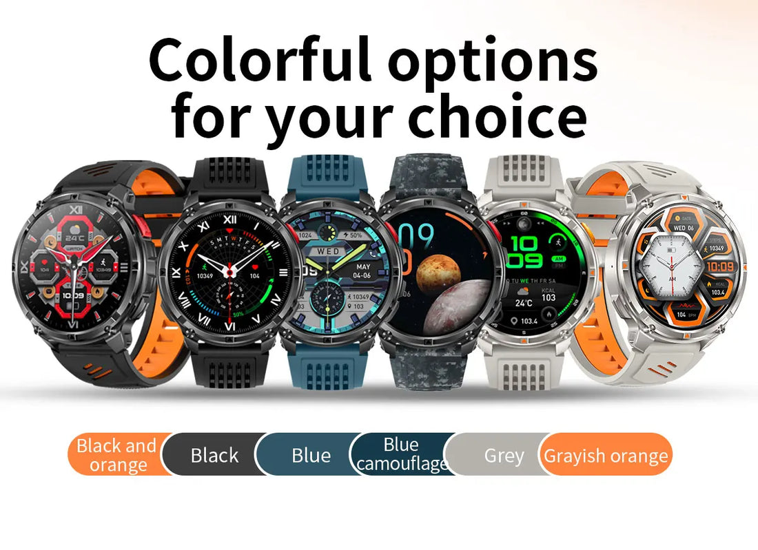 AMOLED GPS Bluetooth Smart Watch