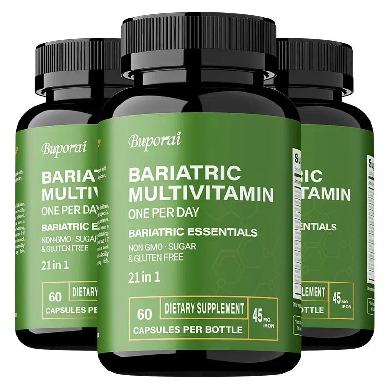 Bariatric Multivitamin Supplement with 21 Essential Vitamins Minerals