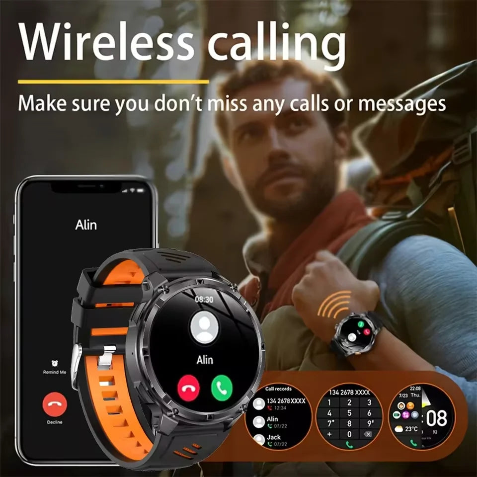 AMOLED GPS Bluetooth Smart Watch