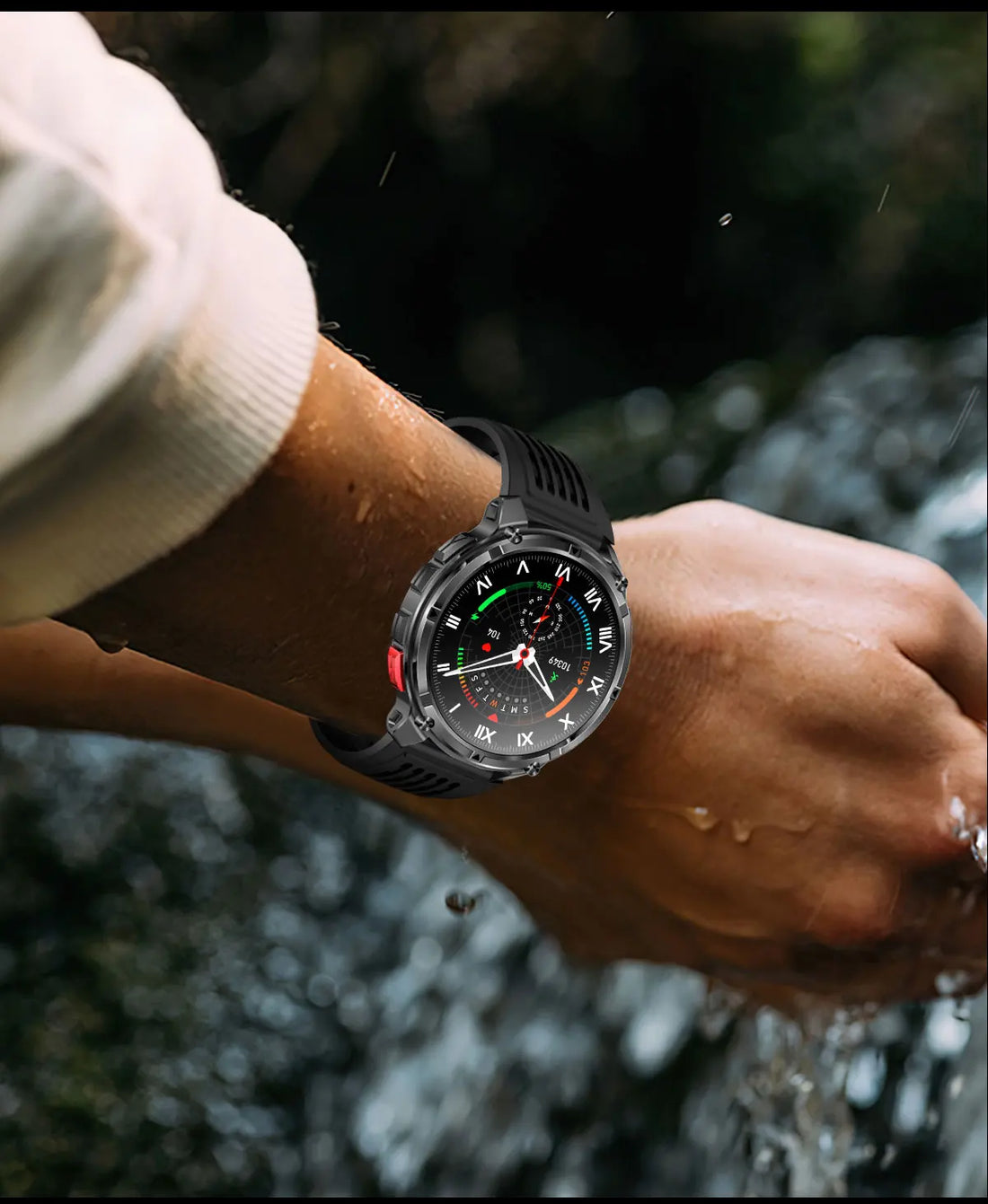 AMOLED GPS Bluetooth Smart Watch