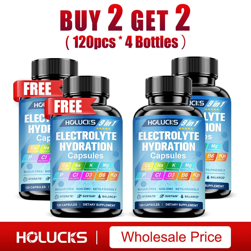 Electrolyte Hydration Capsules for Workout Recovery Support