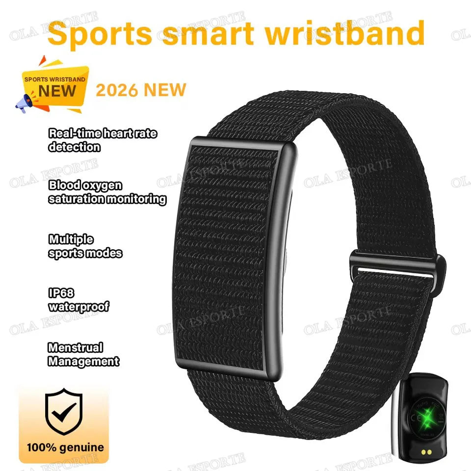 2026 Fitness Tracker Smart Bracelet with Heart Rate Monitor