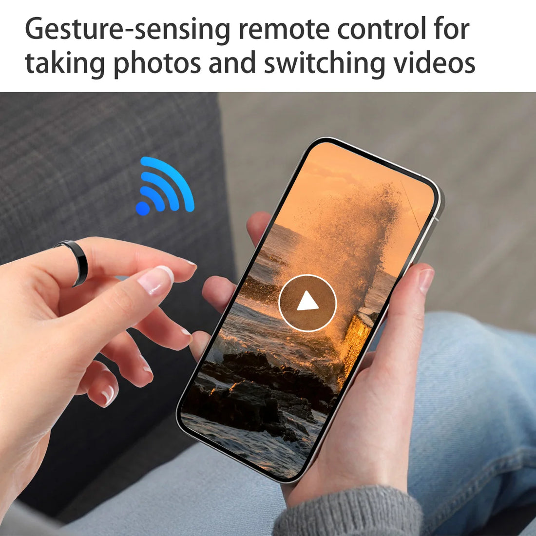 2026 Bluetooth Calling Smart Health Ring 5ATM Waterproof