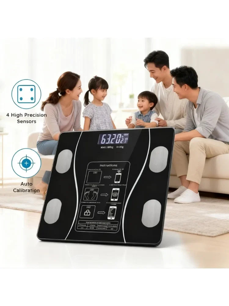 USB Smart Digital Body Fat Weight Scale for Adults