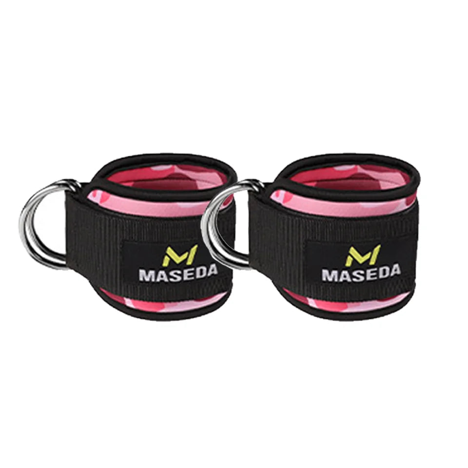 D-Ring Ankle Cuffs Resistance Training Straps Unisex