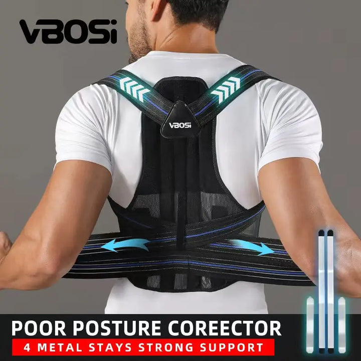 Adjustable Back Support Posture Corrector for Adults