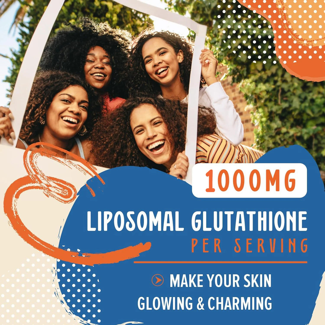 Glutathione 1000mg Capsules with Antioxidant Support Formula