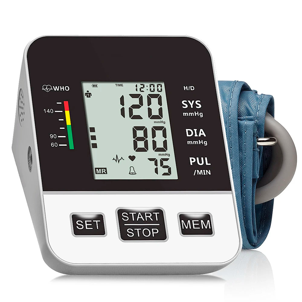 Automatic Upper Arm Blood Pressure Monitor with Heart Rate