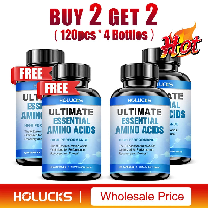 Advanced Amino Acid Capsules for Muscle Building Support