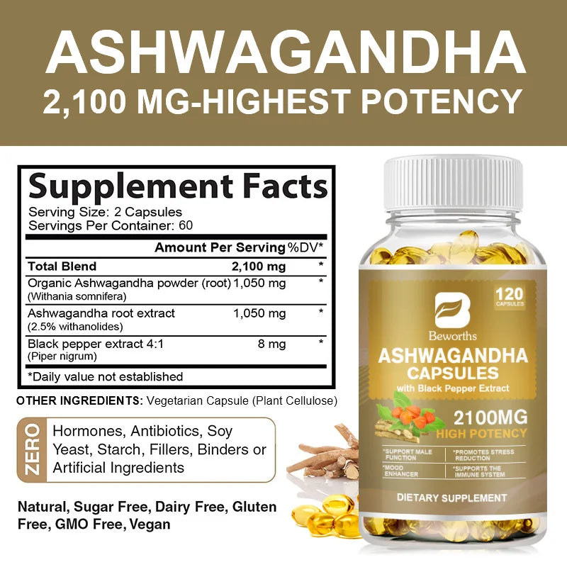 Ashwagandha Root Extract Capsules