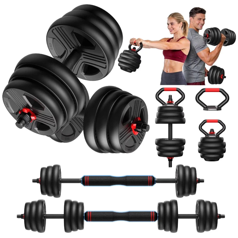5-in-1 Adjustable Dumbbell Set for Home Gym