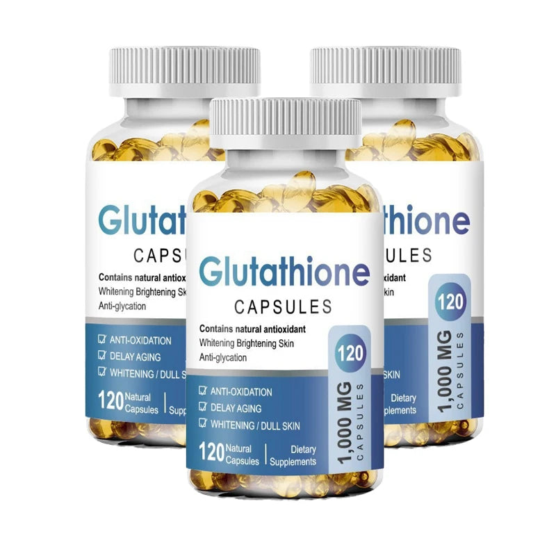Glutathione 1000mg Capsules with Antioxidant Support Formula