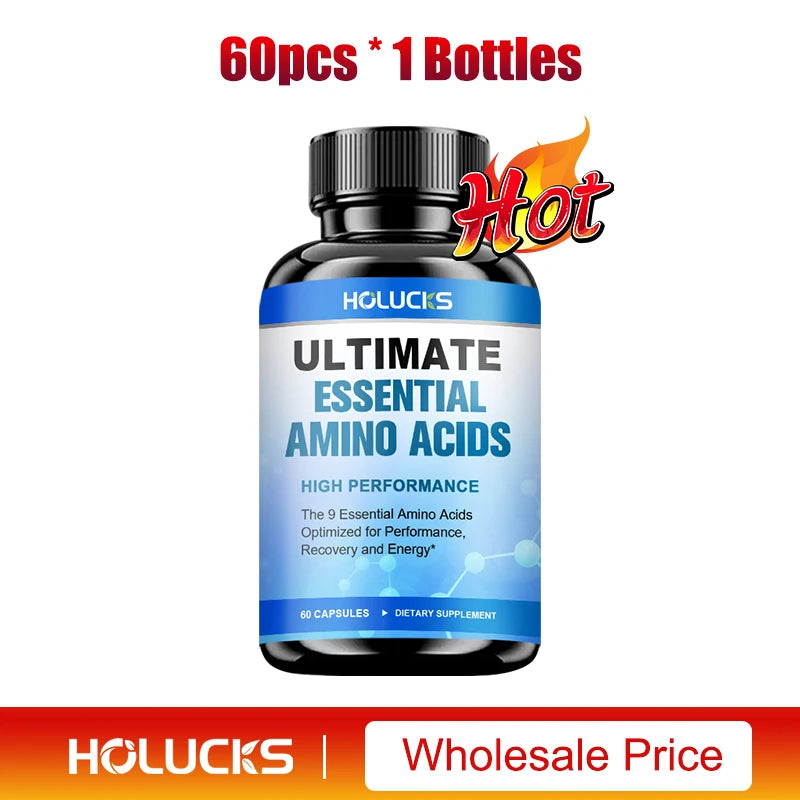 Advanced Amino Acid Capsules for Muscle Building Support