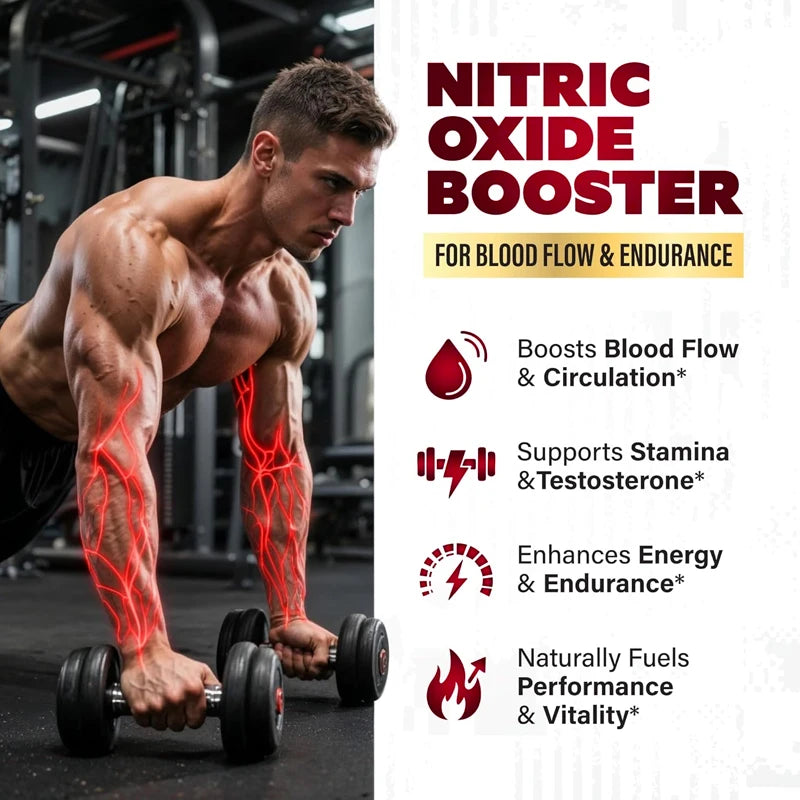 Nitric Oxide Booster Pre-Workout with Beet Root Supplement