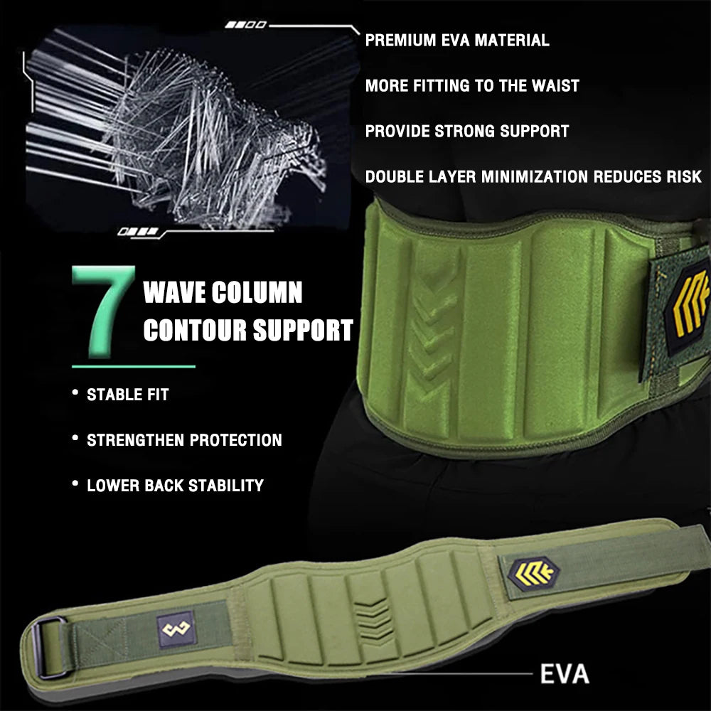Lightweight Barbell Waist Protector Belt for Weightlifting