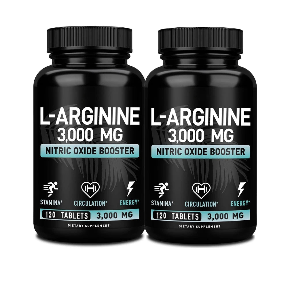 L-Arginine 3000mg Supplement for Energy and Endurance
