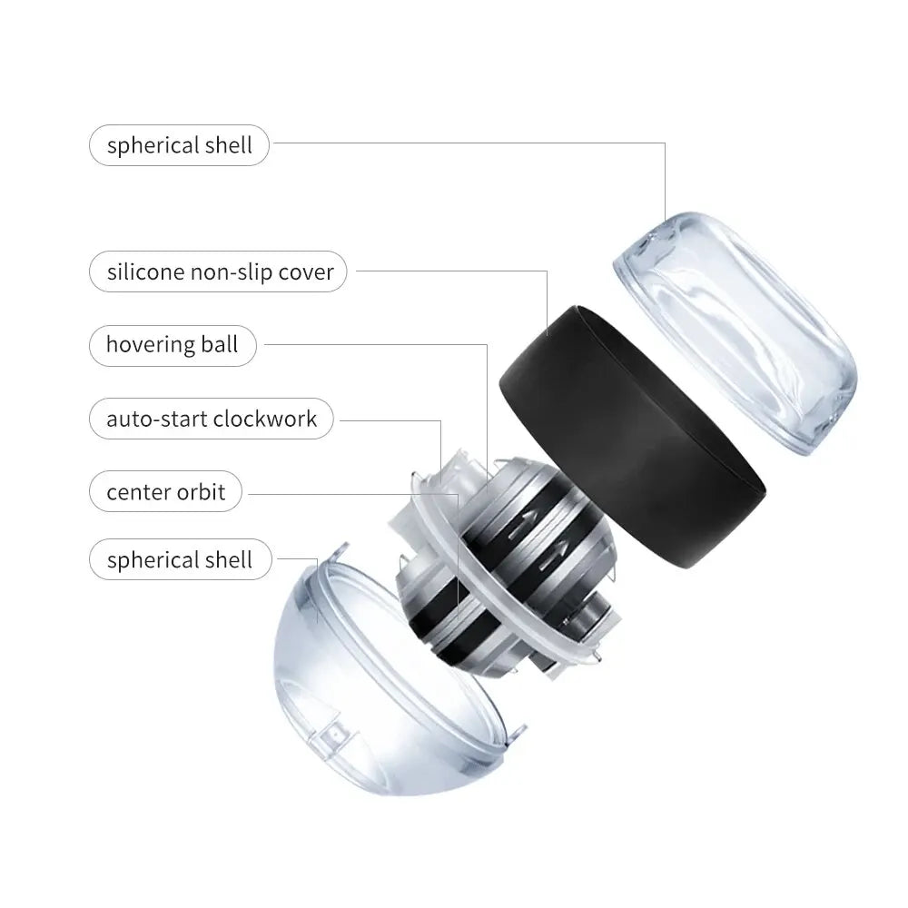 LED Gyro Wrist Power Trainer Ball