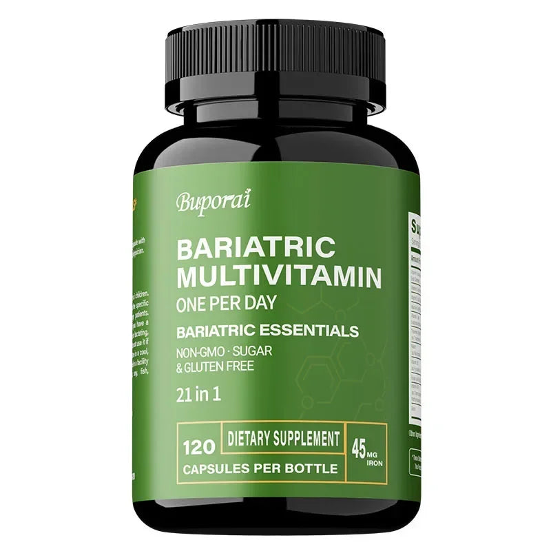 Bariatric Multivitamin Supplement with 21 Essential Vitamins Minerals