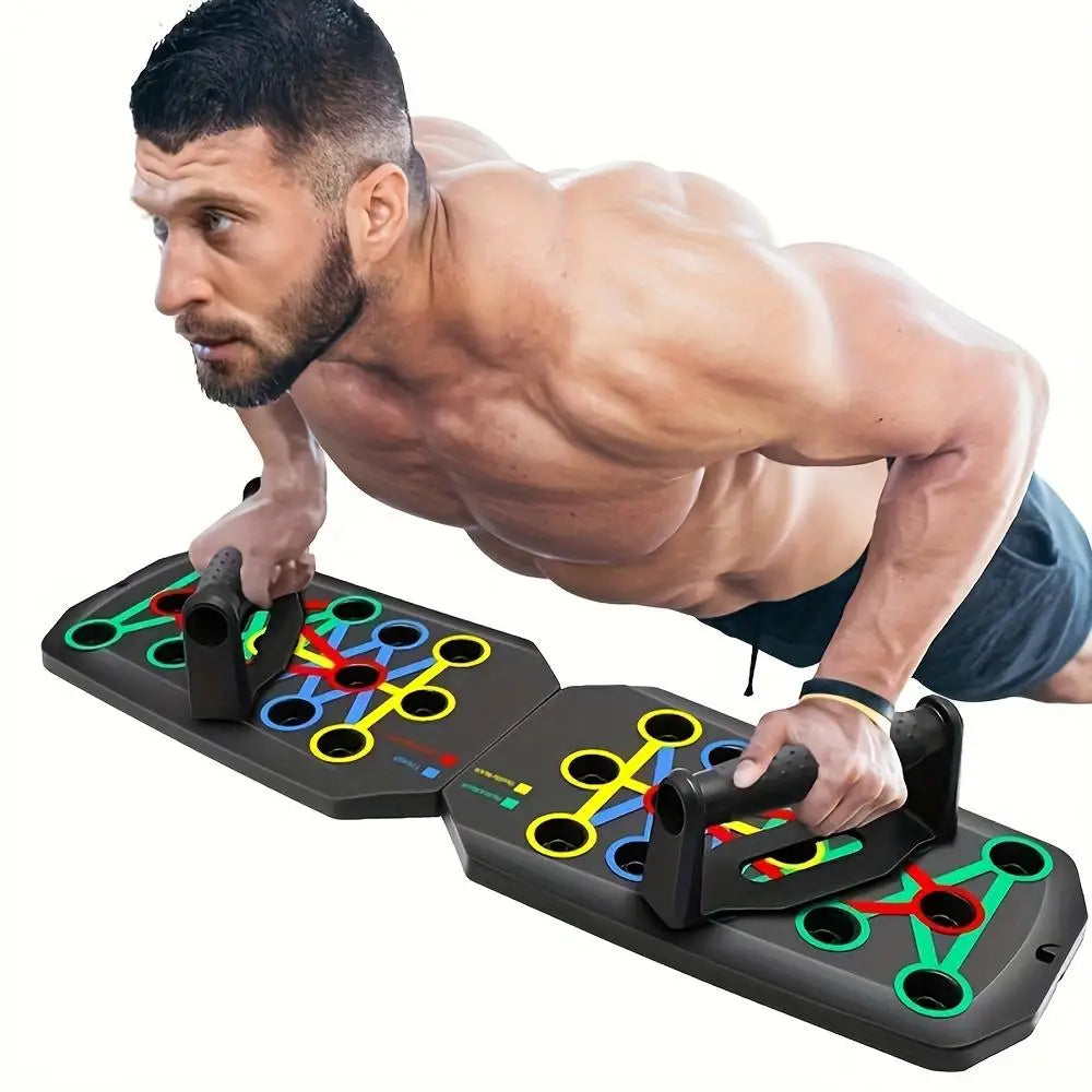 Portable Push Up Board Multi-Function Home Workout System