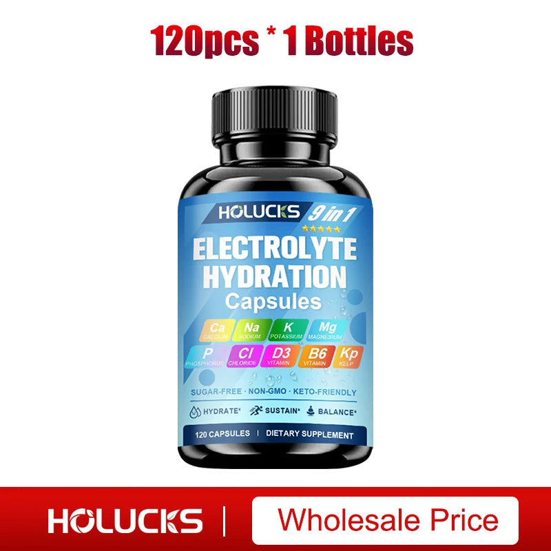 Electrolyte Hydration Capsules for Workout Recovery Support